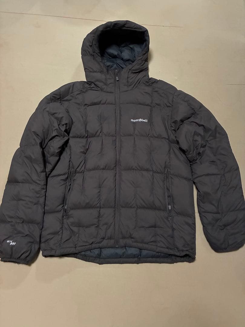 mont-bell EX 800 ダウンジャケット ブラウン