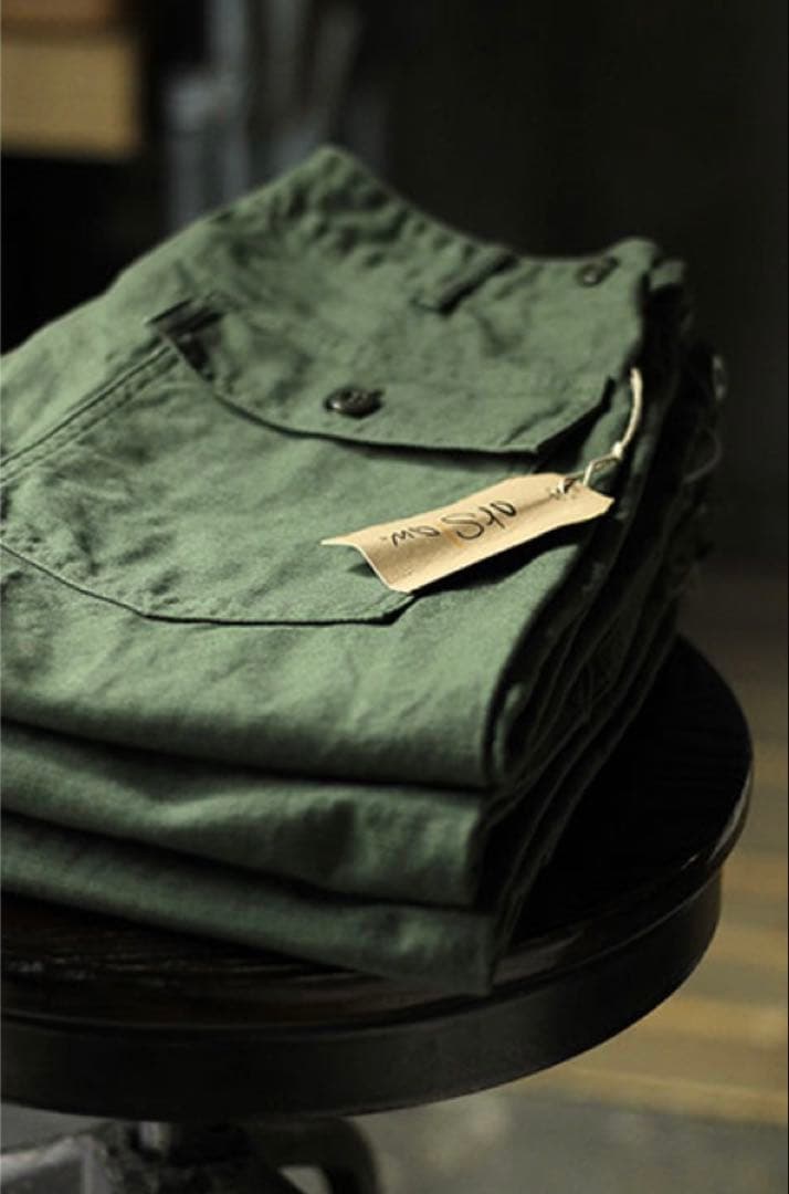 オアスロウ　USファティーグパンツL 3 オリーブ