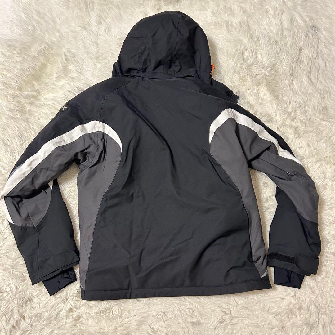 【美品】phenix フェニックス スキーウェア 上下 黒 レディース メンズS