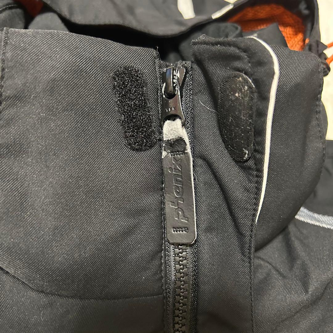 【美品】phenix フェニックス スキーウェア 上下 黒 レディース メンズS