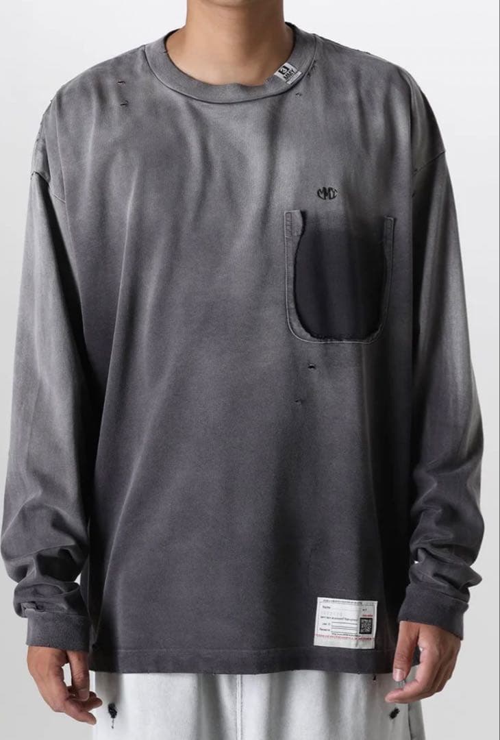 トップス MIHARAYASUHIRO Sun Faded Long SleevesTee