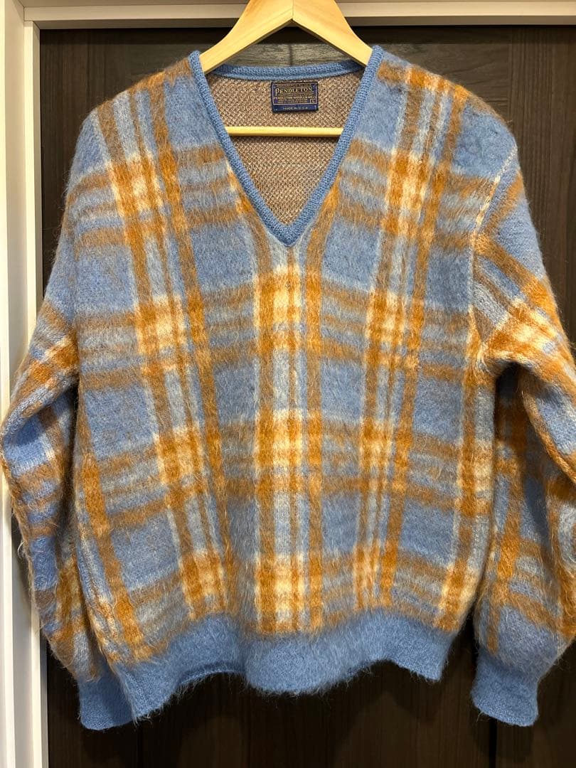 ち*ぼ様 超レア　50s ペンドルトン　モヘアニット　セーター　ヴィンテージ