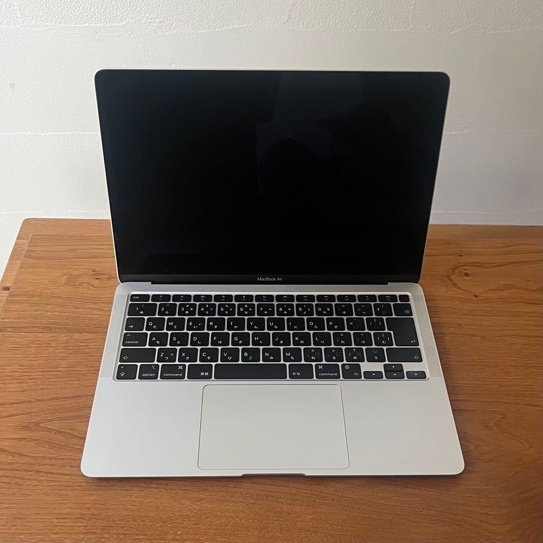 【美品】MacBook Air M1 8GB 256GB シルバー