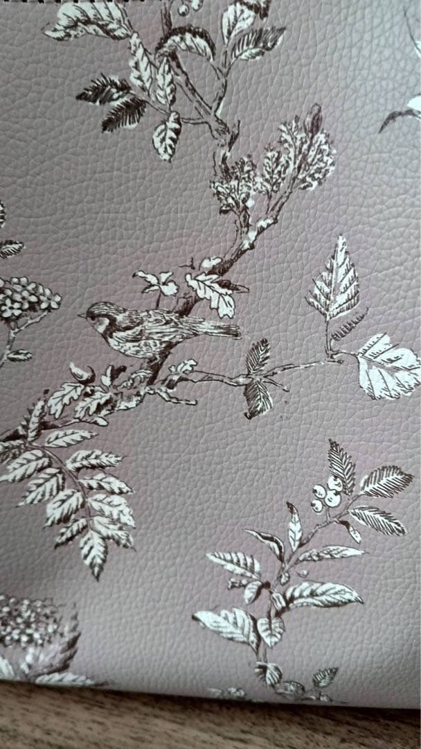 専用新品タグ付きローラアシュレイ花柄ピンクベージュバックデニムロングワンピース