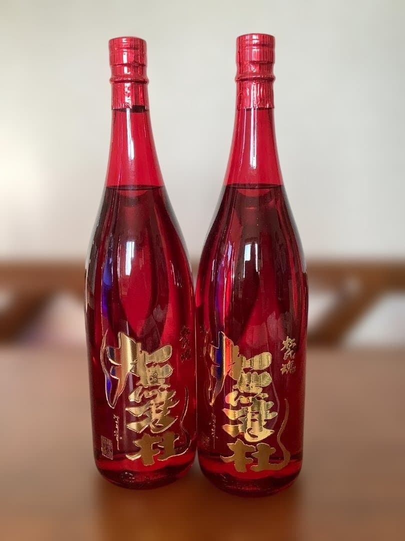 赤色焼酎 1800ml 2本セット、　37度