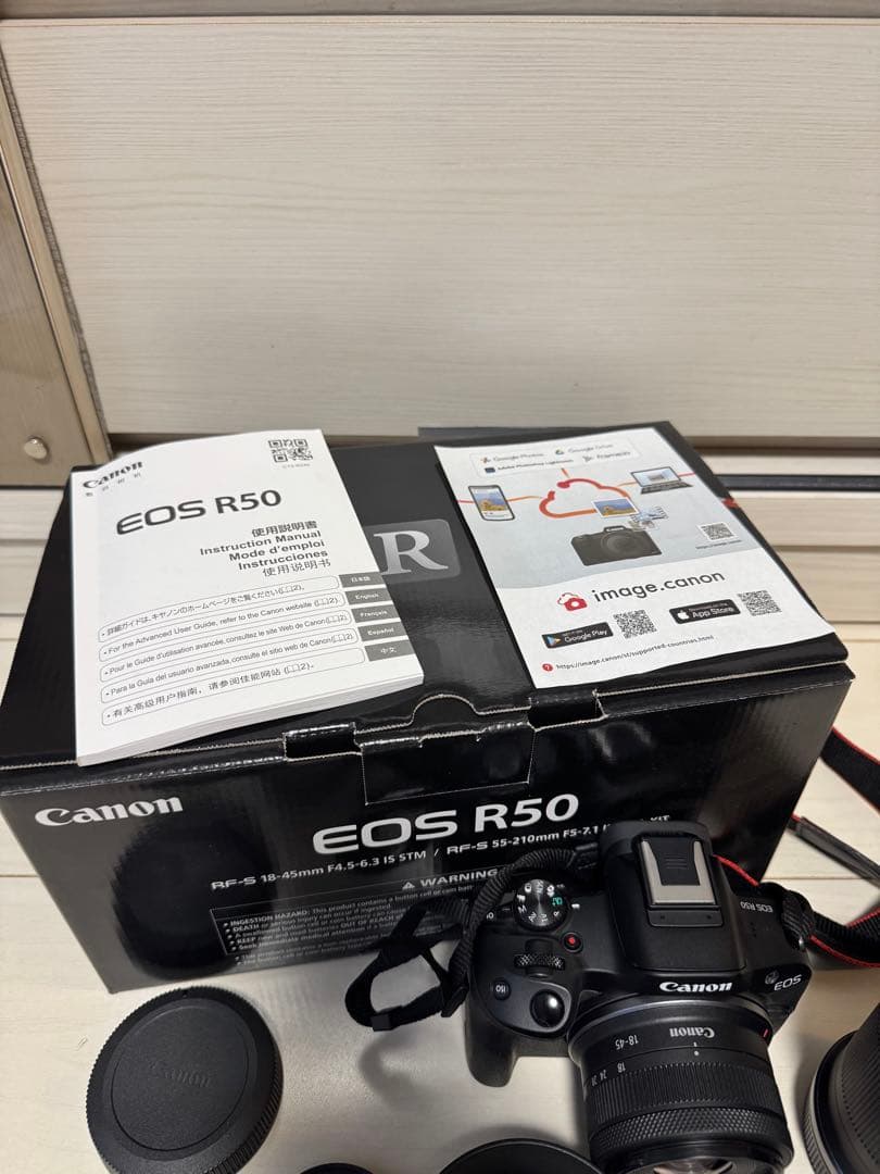 Canon ミラーレス一眼カメラ EOS R50 ダブルズームキット