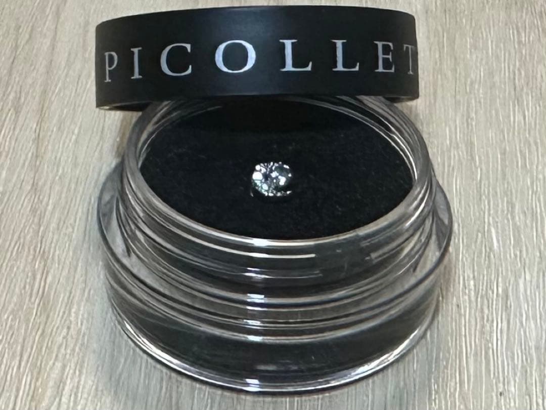 PICOLLET K10WG タンザナイト ダイヤモンド ピアス(片耳用)