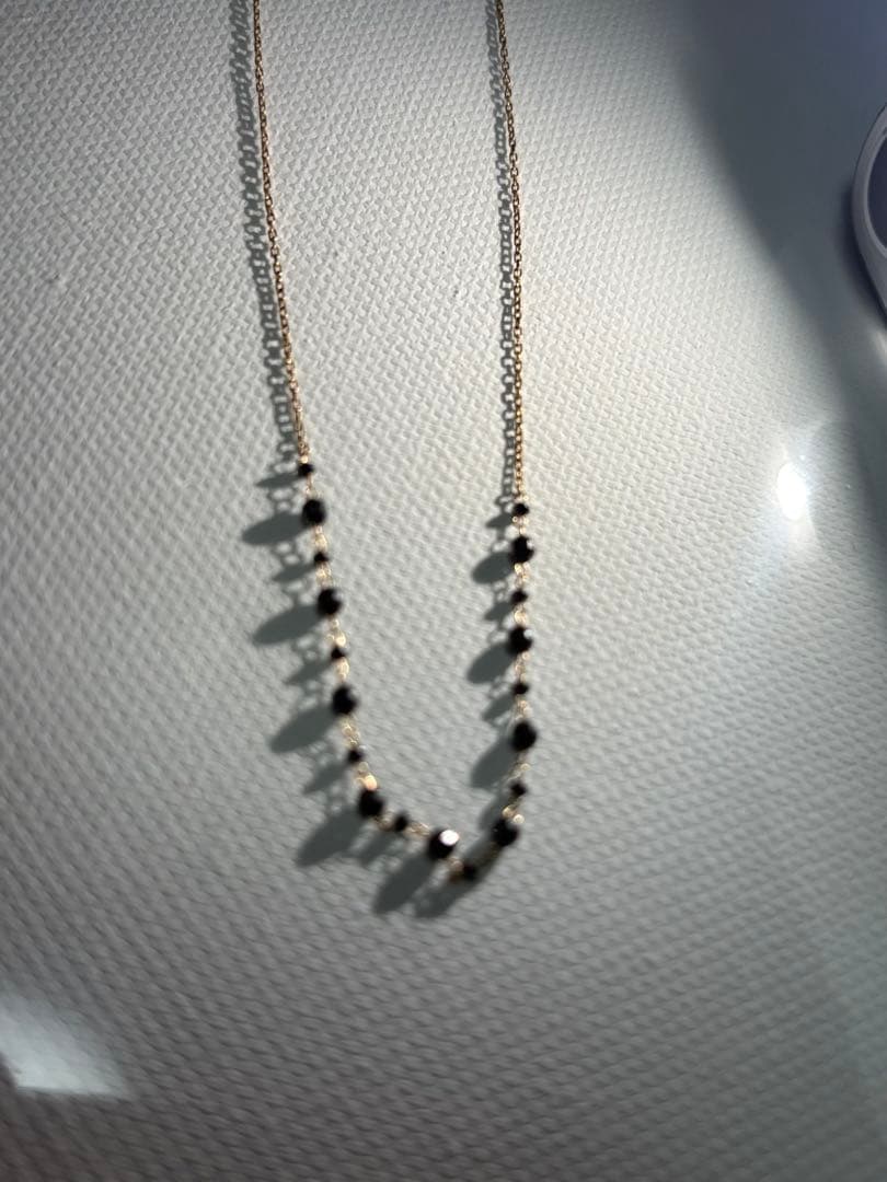 即購入不可プロフ必読　10金ダイヤモンドネックレス