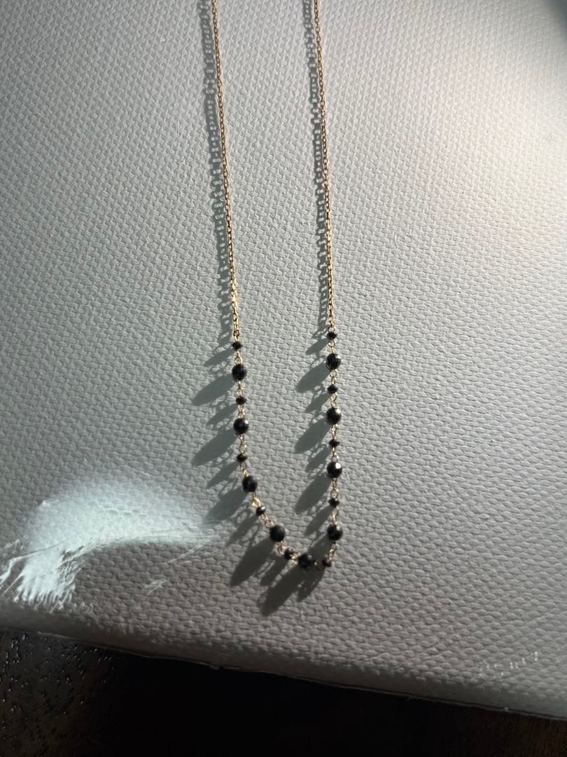 即購入不可プロフ必読　10金ダイヤモンドネックレス