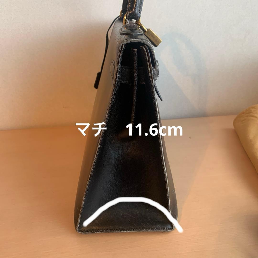 レ*ン様 エルメス　ケリー　ブラック　レザー