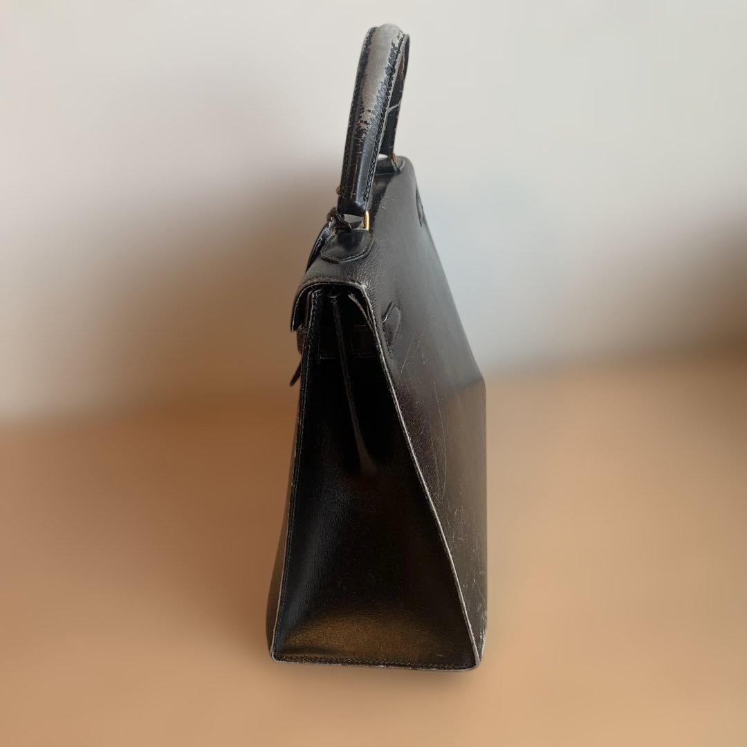 レ*ン様 エルメス　ケリー　ブラック　レザー