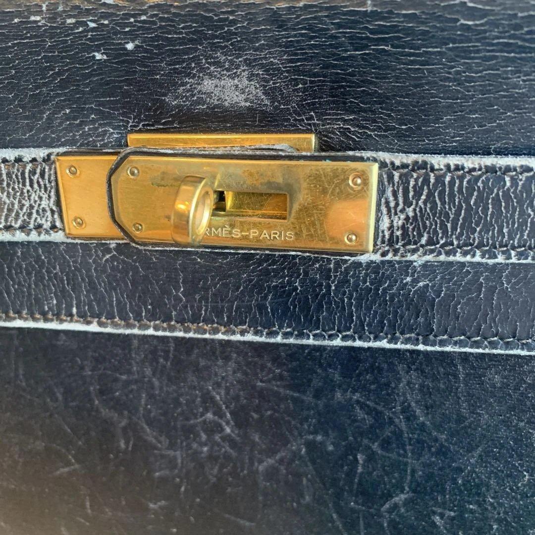 レ*ン様 エルメス　ケリー　ブラック　レザー