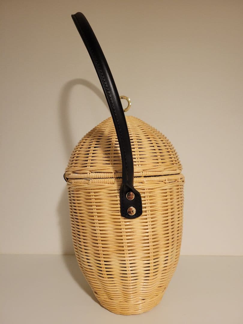 GIRLISH ガーリッシュ　どんぐりラタンバッグ　かごバッグ