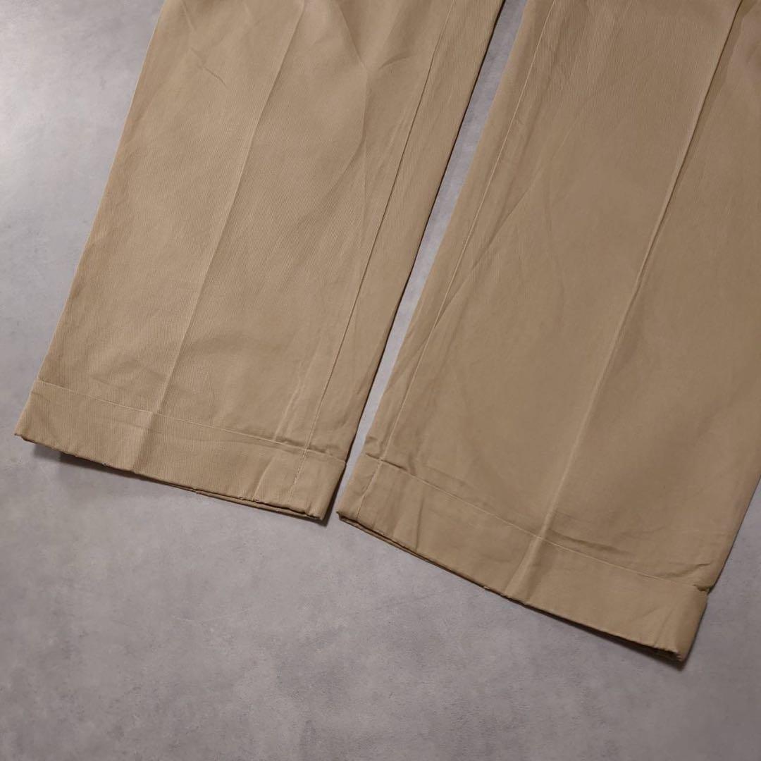 ポロチノPolo by Ralph Laurenツータックチノパンツ古着K286