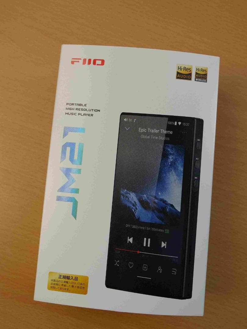h*i様 FiiO JM21 BLACKポータブルハイレゾ音楽プレーヤー