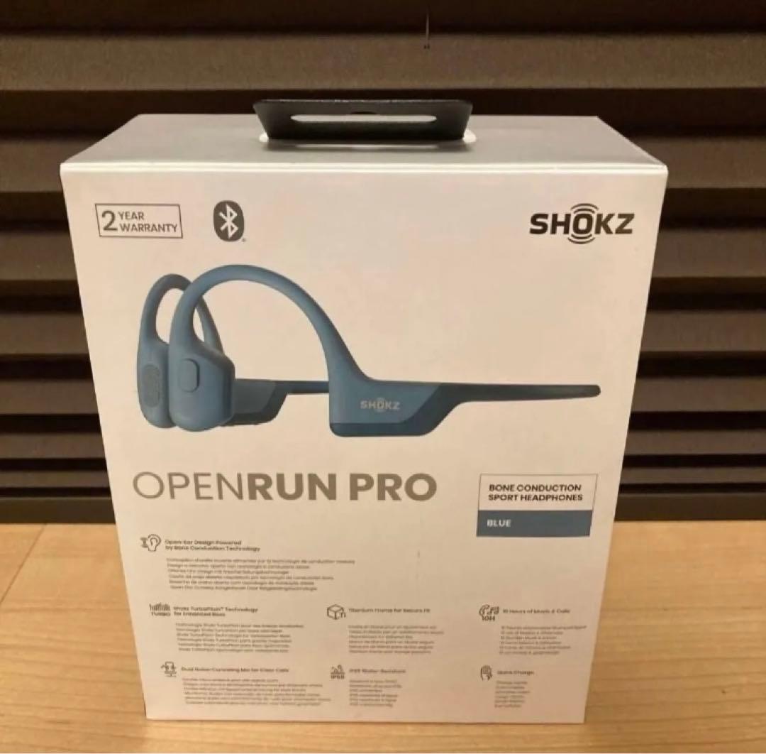 新品未開封 SHOKZ ショックス オープンラン プロ 骨伝導イヤホン S810