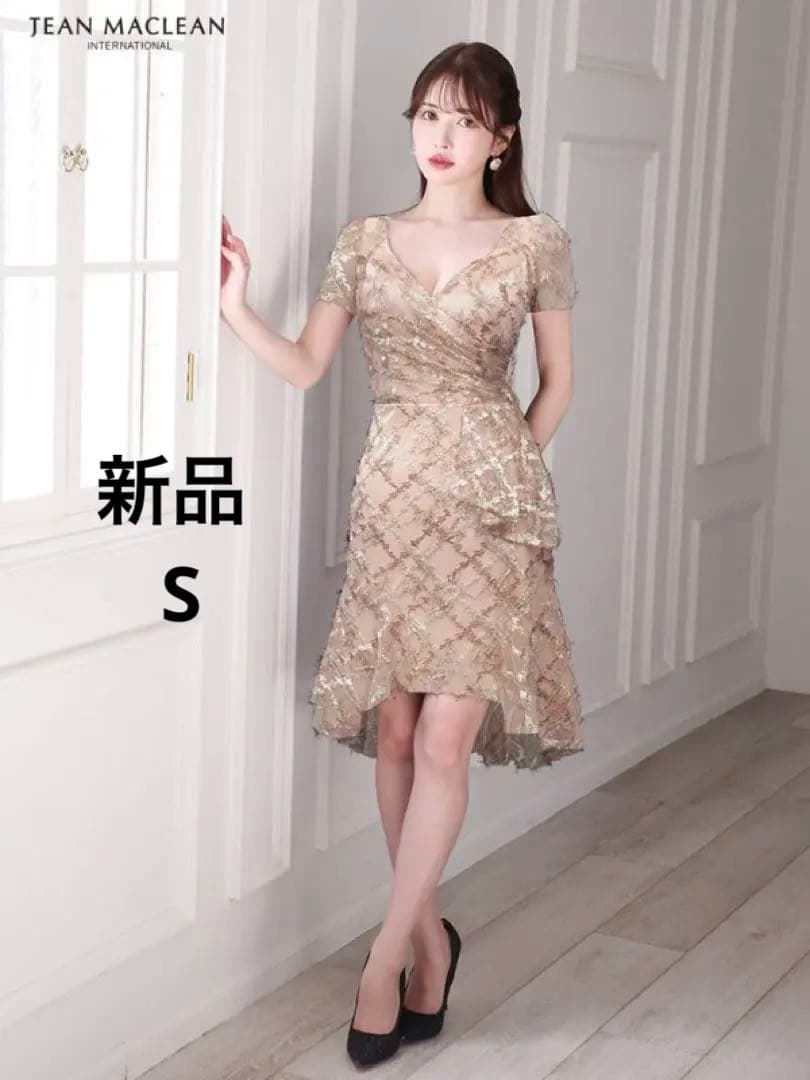 新品　jean maclean ドレス　S エルケイ　セッタン　銀座クチュール