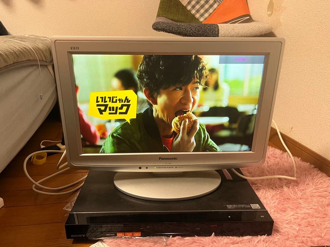 PanasonicTVと SONY BDZ-E520 ブルーレイレコーダーセット