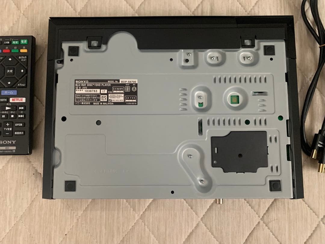 ソニー(SONY) ブルーレイプレーヤー 4Kアップコンバート