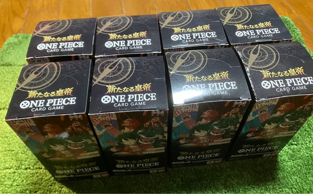 新たなる皇帝ワンピースカード　新たなる皇帝　8BOX　テープ付き