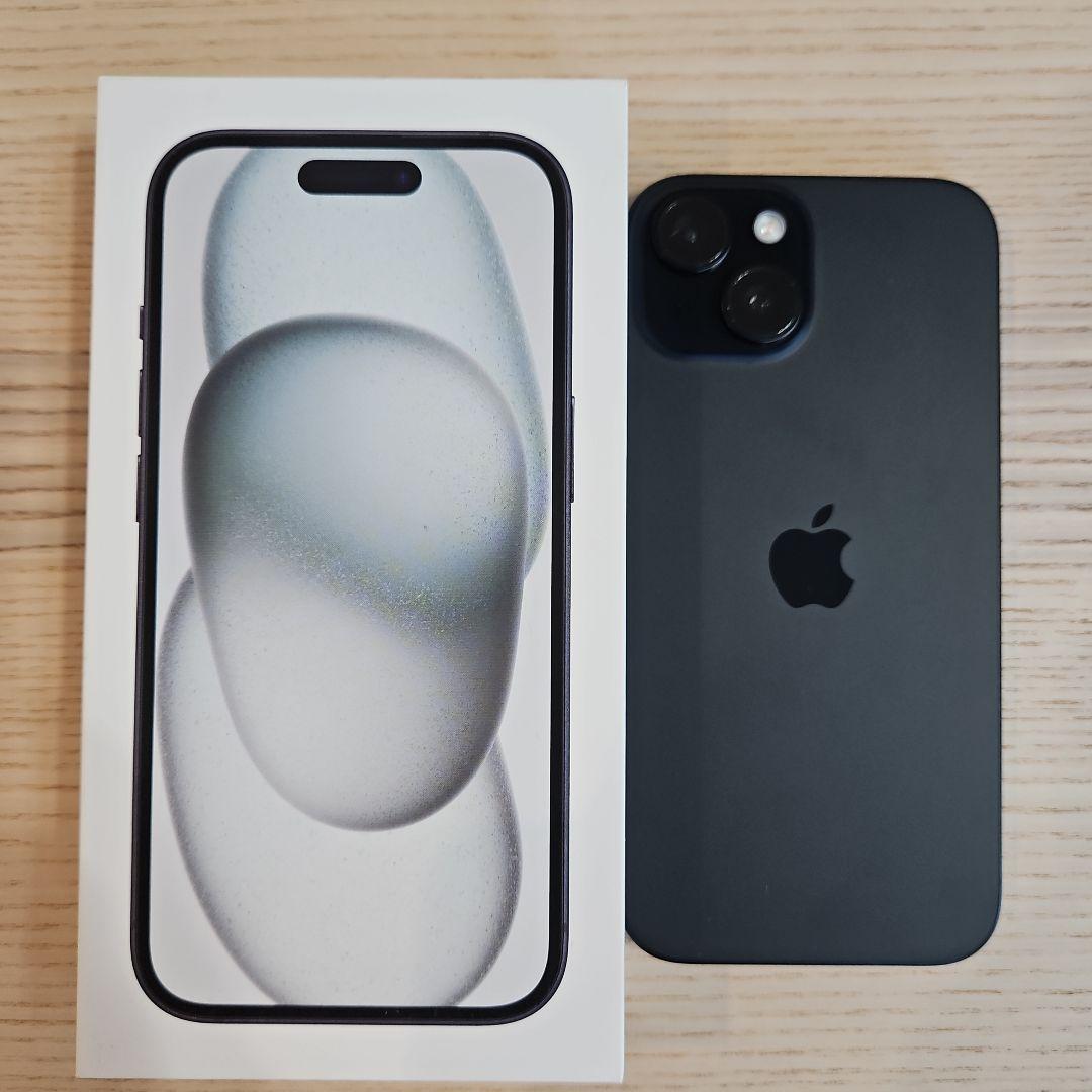 iPhone 15 128GB SIMフリー マジックジョンフィルム付き