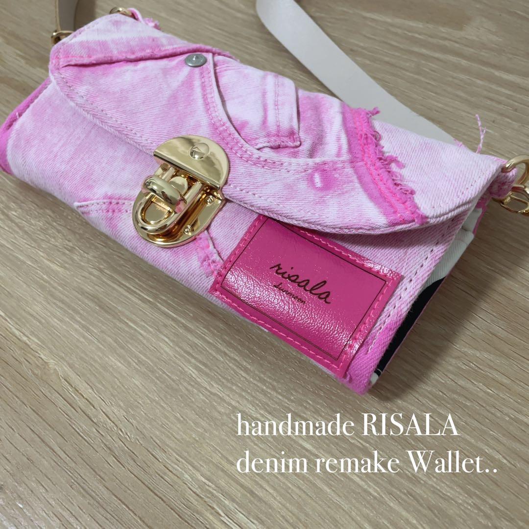 デニム リメイク ウォレット