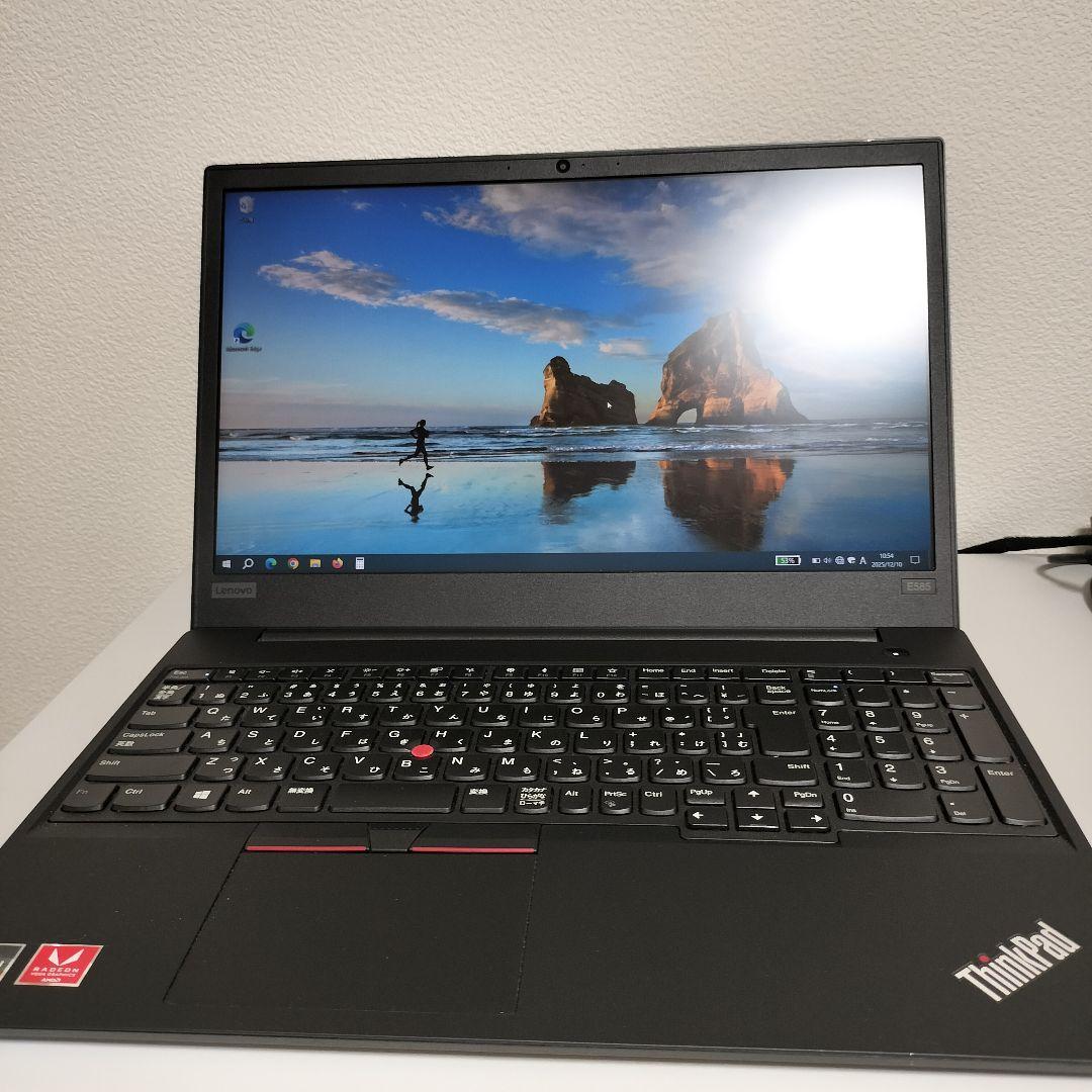 Lenovo ThinkPad E585 ジャンク 純正充電ケーブル付き