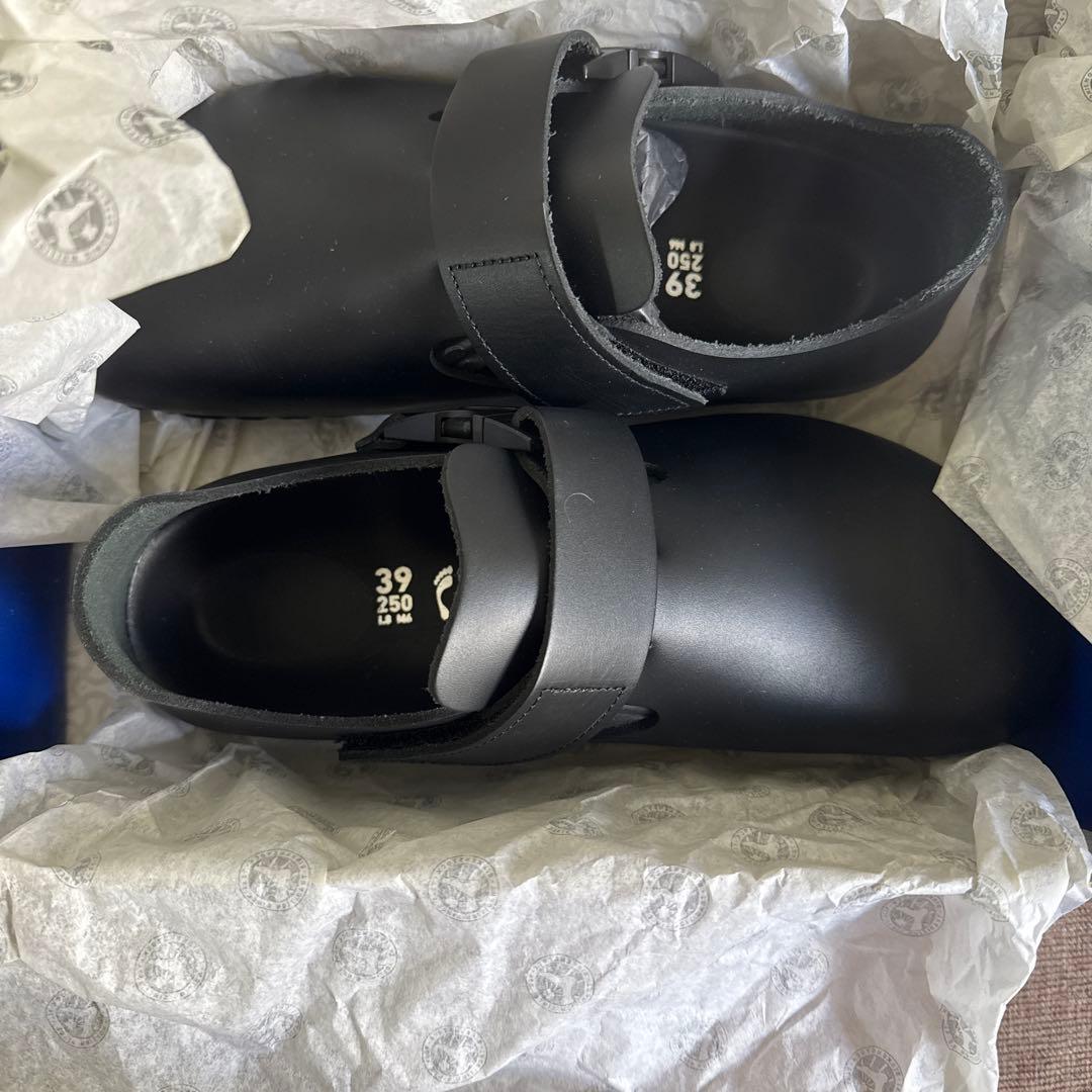 【新品/未使用/25.0cm】ビルケンシュトック ロンドンテック ブラック 39