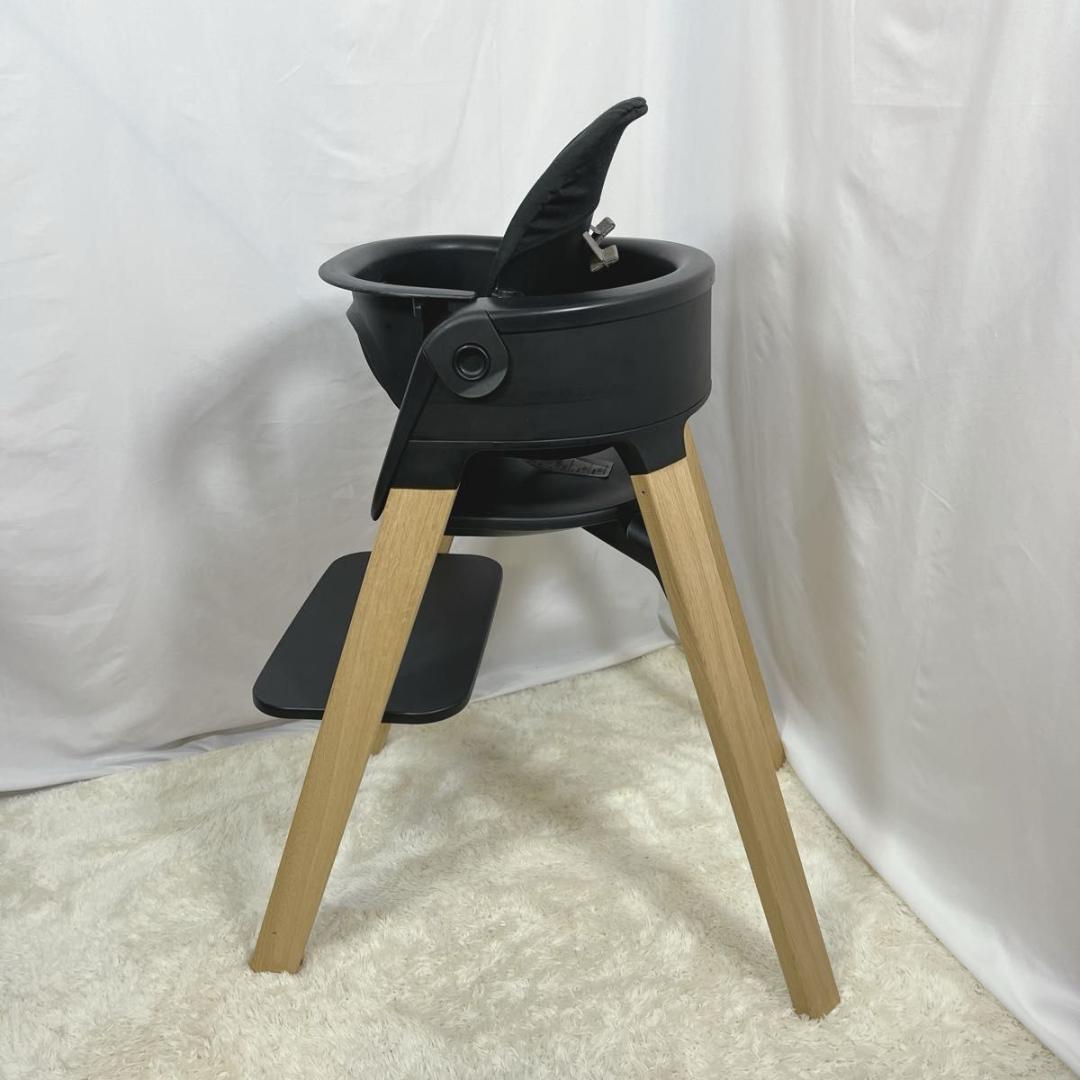 ☆人気☆ ストッケ ステップスチェア STOKKE Steps Chair 黒