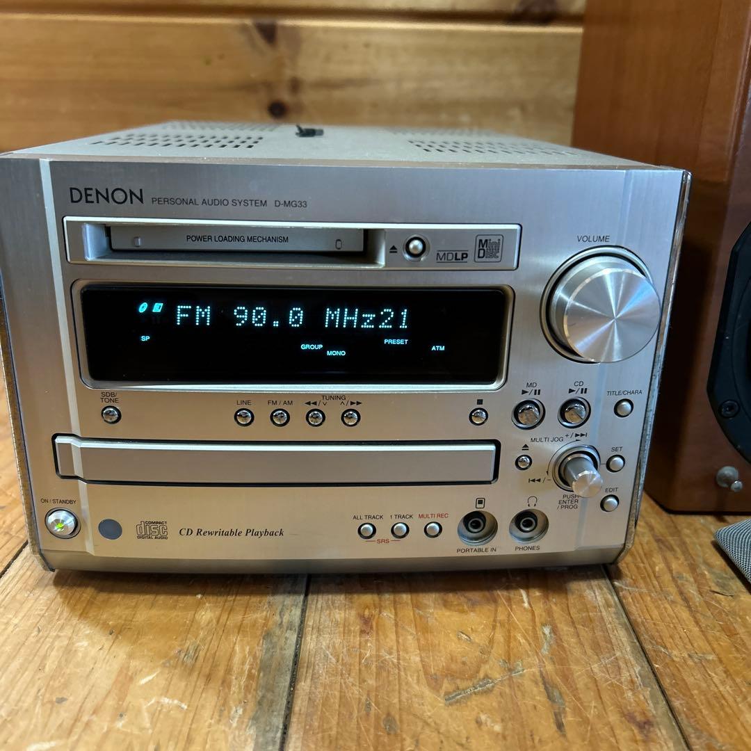 ラジオ・コンポ DENON D-MG33 CDMD