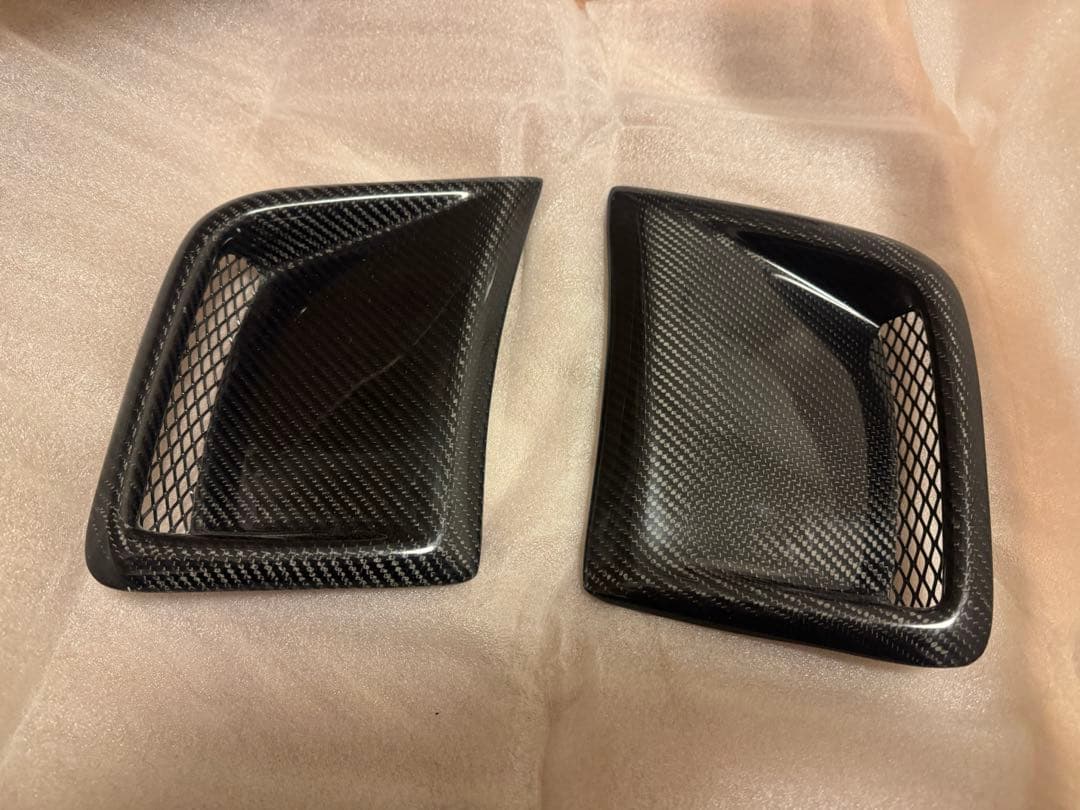 GRB GVB フロントバンパー　サイドダクト　カーボン　綾織　エアロ