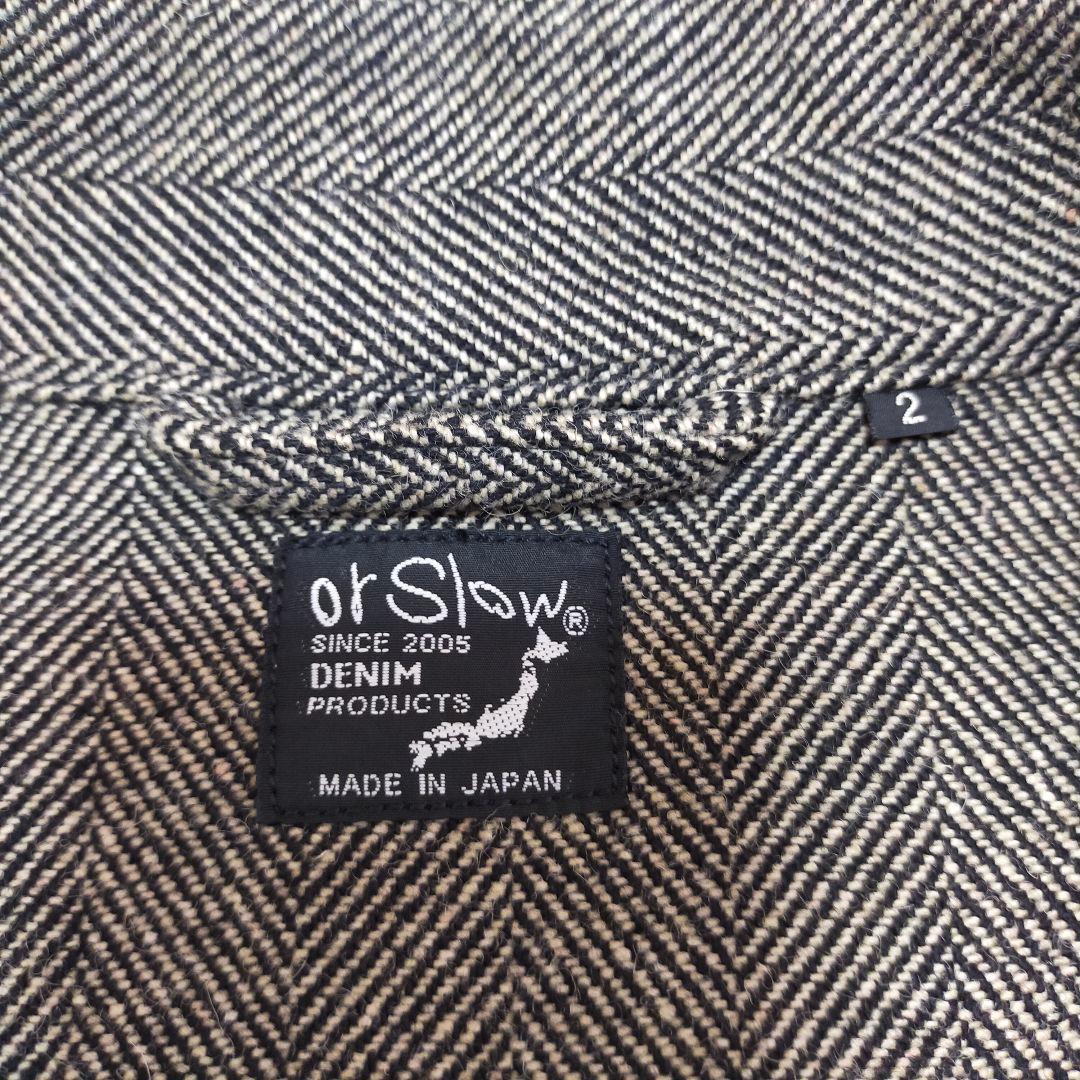 orSlow　ヘリンボーンツイード　カバーオール　2サイズ