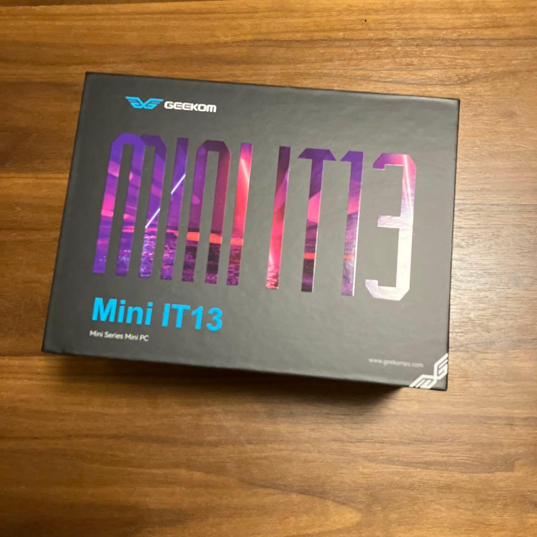 【買い手】GEEKOM Mini IT13 i7-13260H