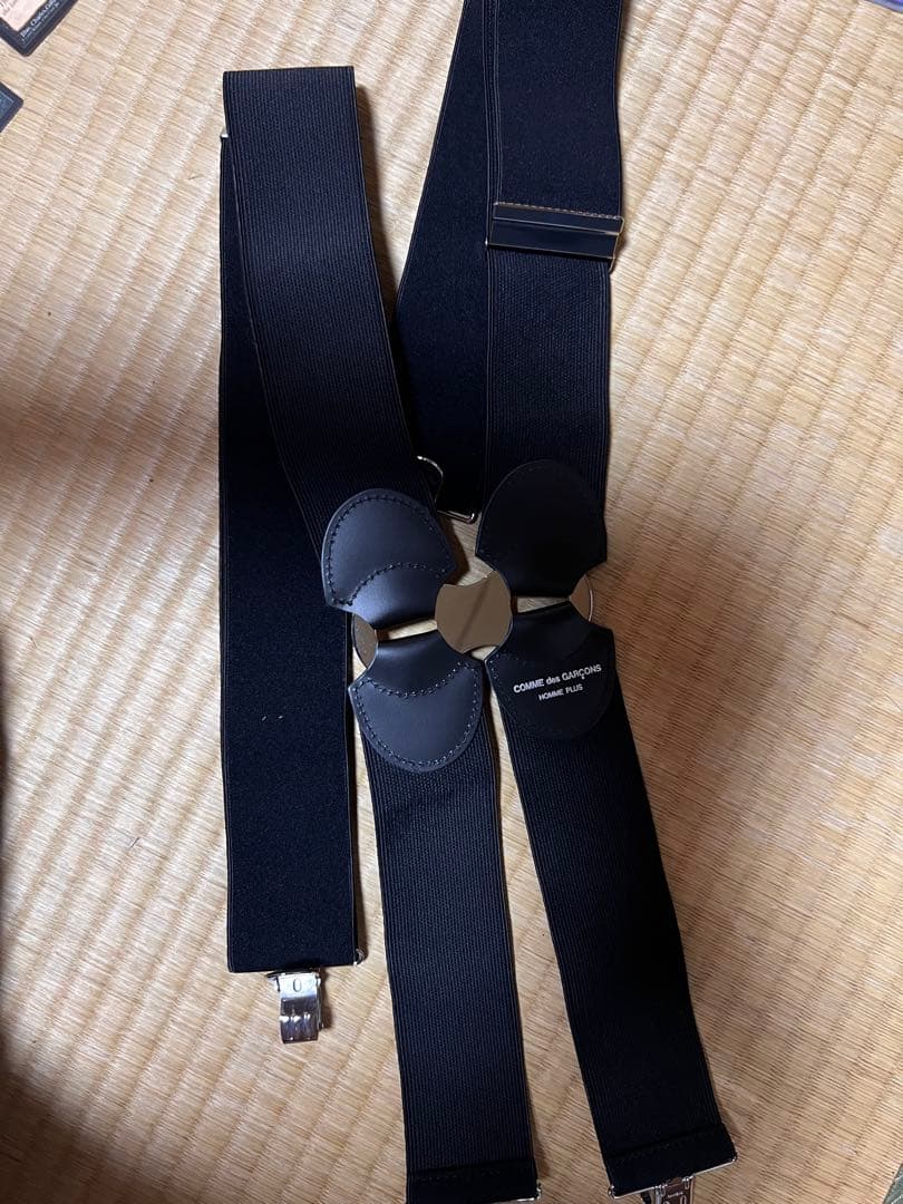 comme des garcons homme plus サスペンダー　21SS