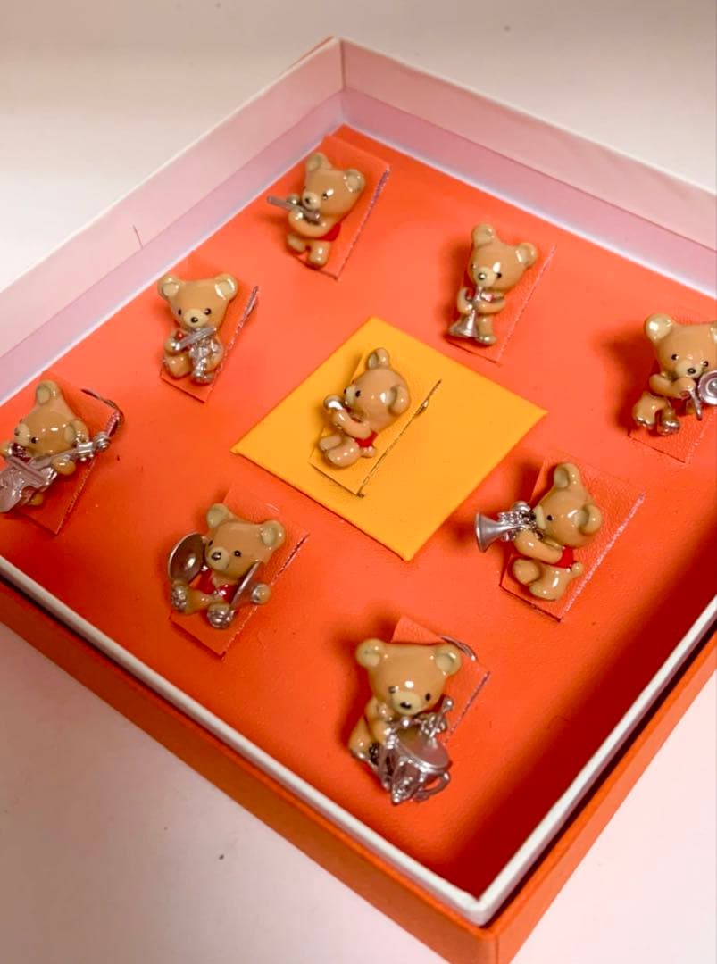 スワンク　ピンスセット・クマのオーケストラ