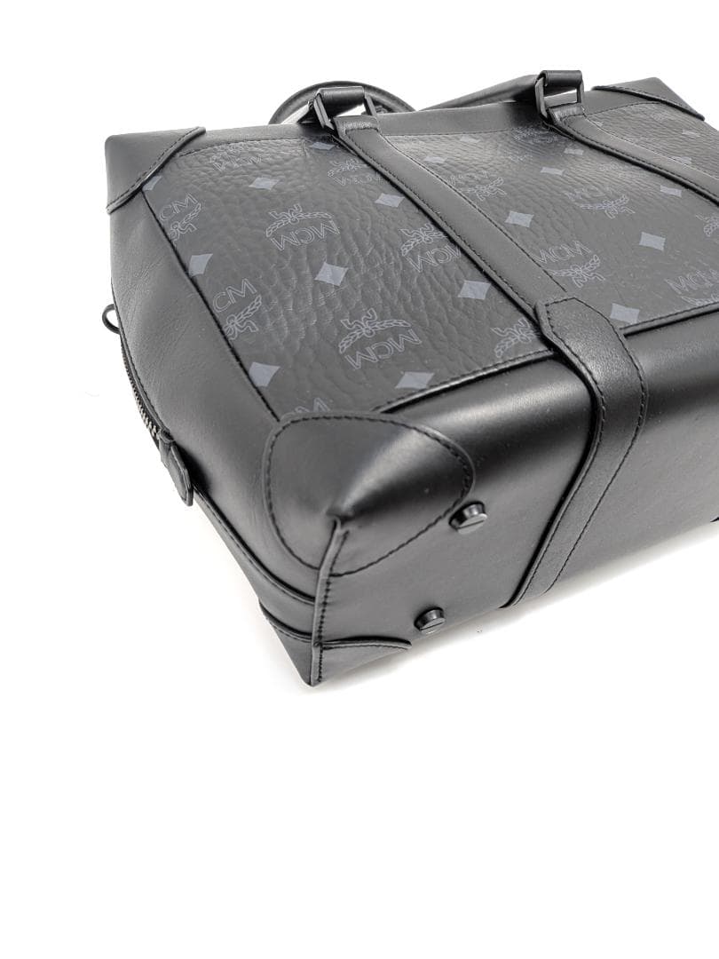 極美品✨ ＭＣＭ 2wayバッグ ヴィセトス レザー ブラック 0KQ