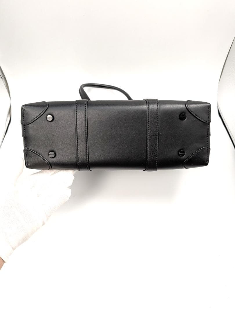 極美品✨ ＭＣＭ 2wayバッグ ヴィセトス レザー ブラック 0KQ