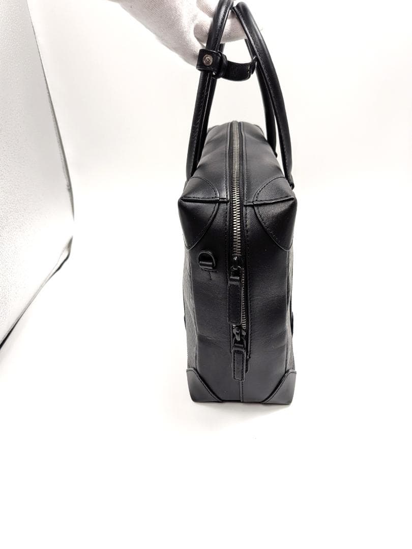 極美品✨ ＭＣＭ 2wayバッグ ヴィセトス レザー ブラック 0KQ