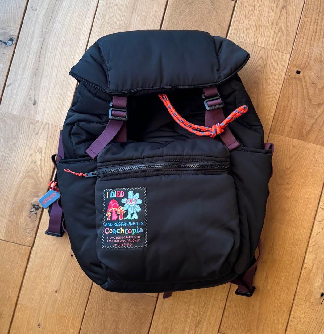 コーチトピア ループ バックパック リサイクル ポリエステル リュック コーチ