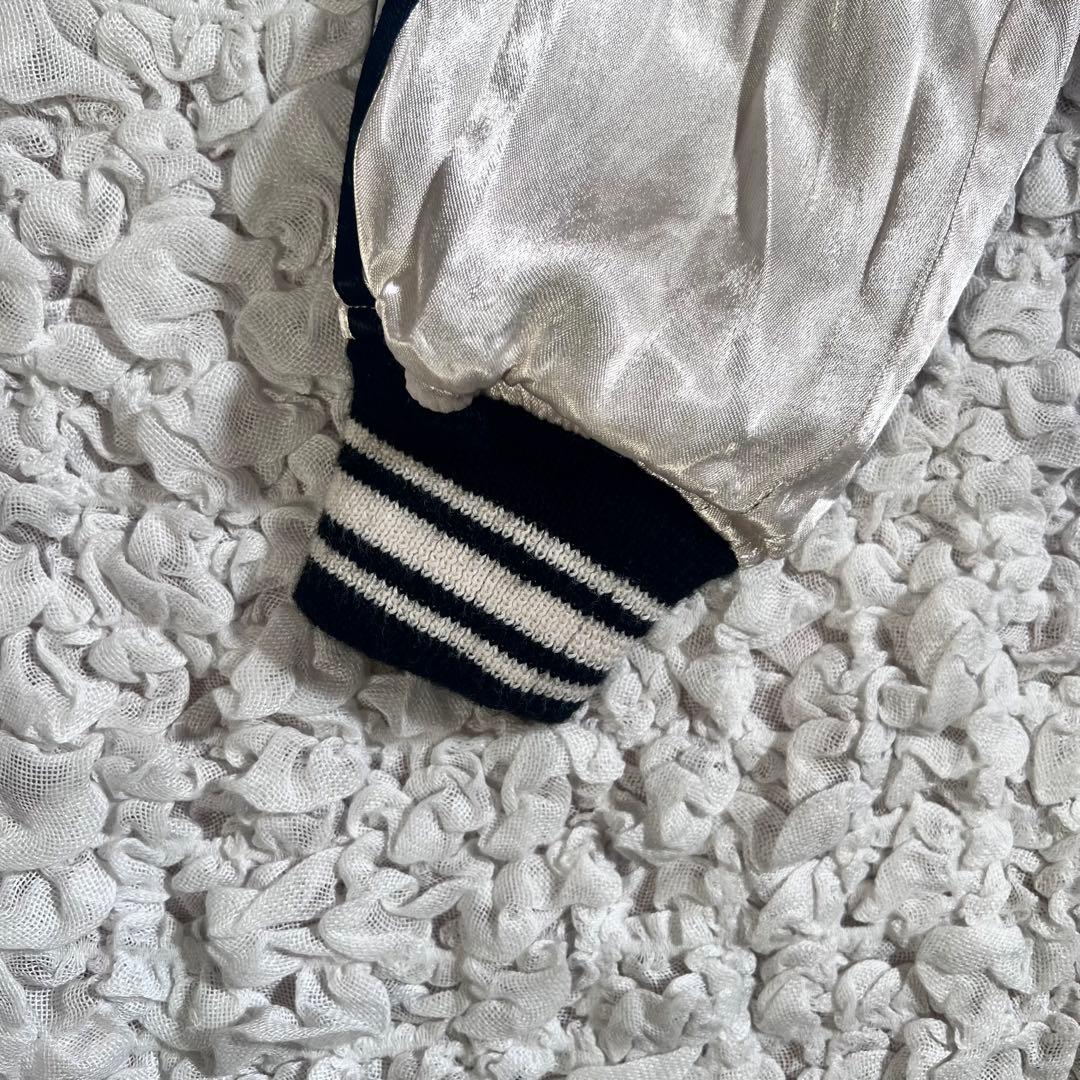 『AVIREX』　スカジャン　リバーシブル　龍　虎　ビッグ刺繍　ブラック　【F】