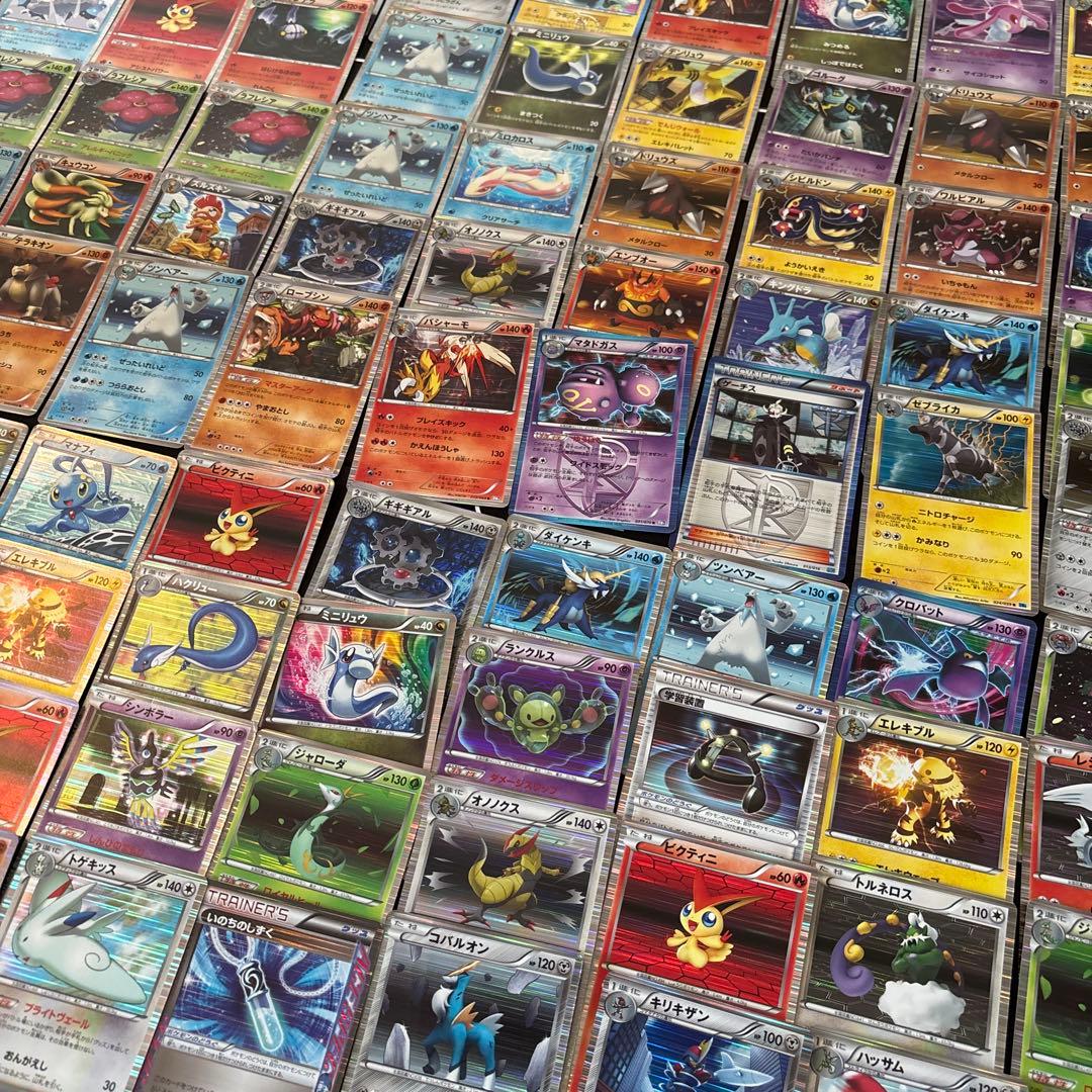 ポケカ　旧bwキラ レア100枚セットまとめ売り　旧カード　昔のレア　旧ミラー