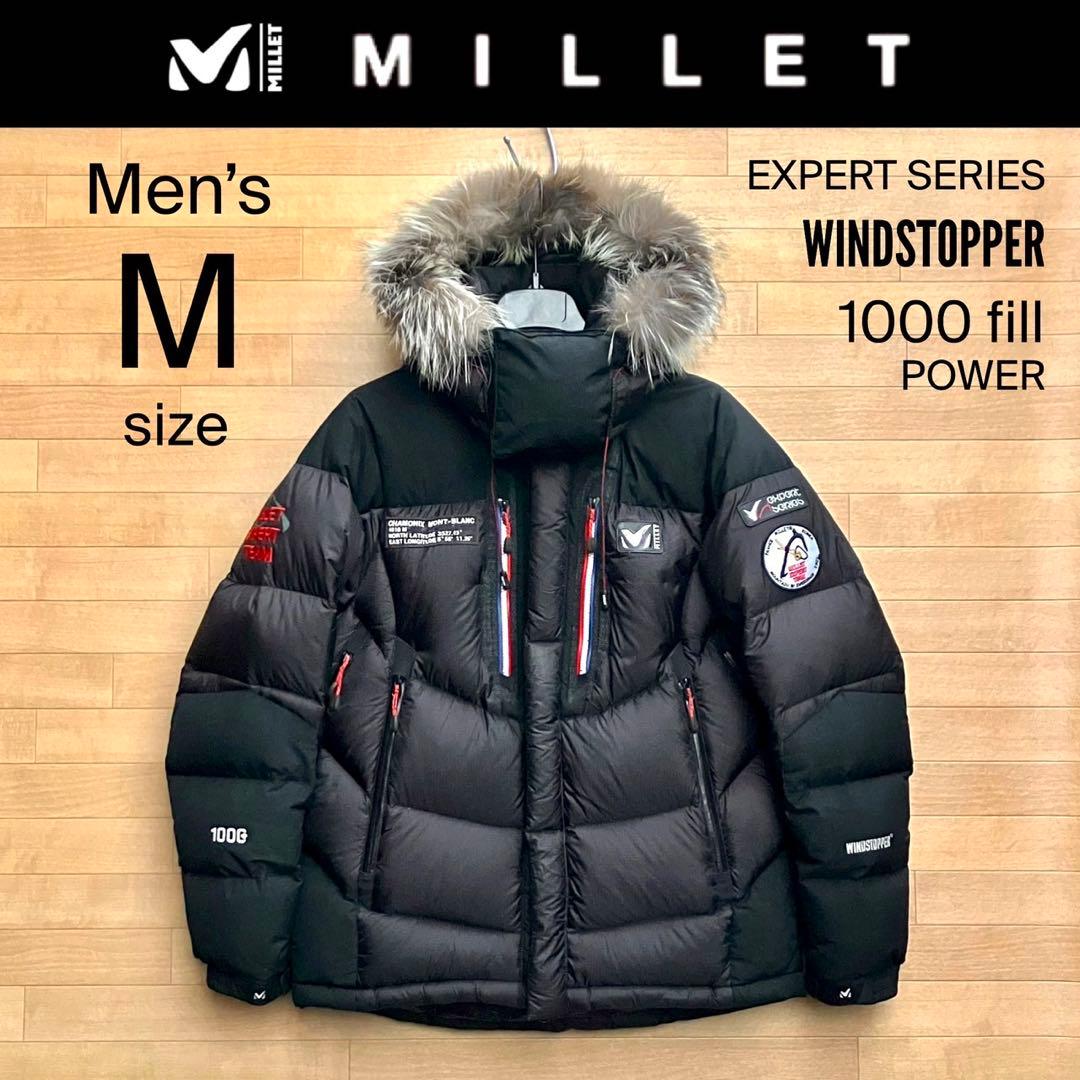 ミレー ダウンジャケット M 1000フィル WINDSTOPPER ダウン