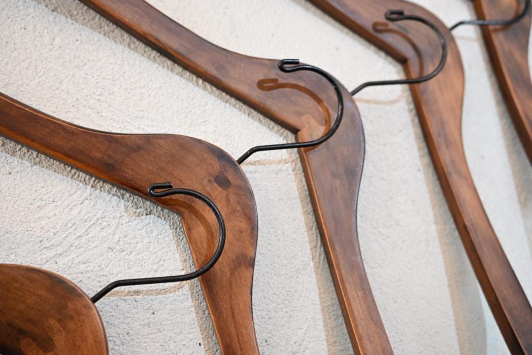 ロータス ハンガー L　ウッド製　a.depeche 25本