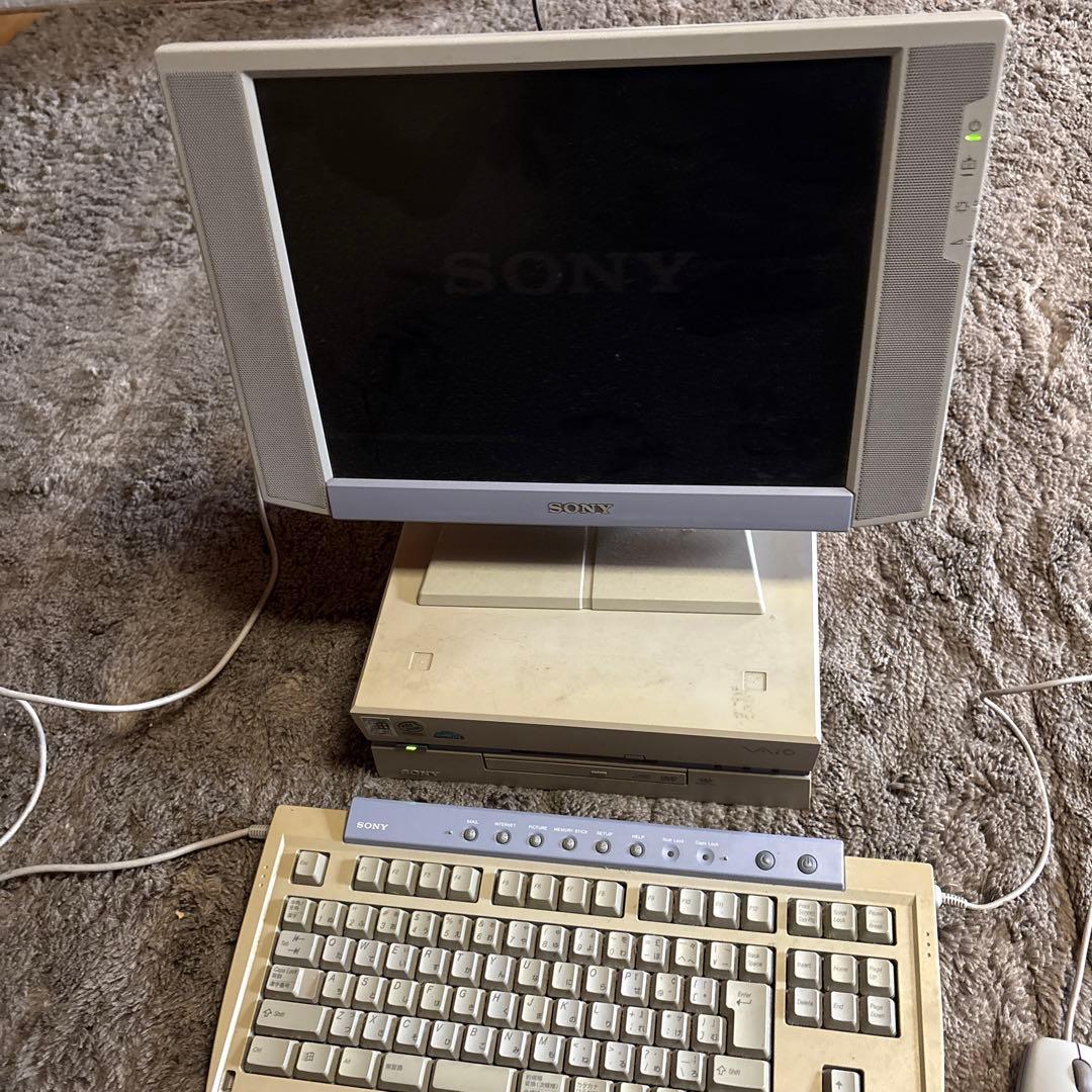SONY VAIO デスクトップPC DVDドライブ付き