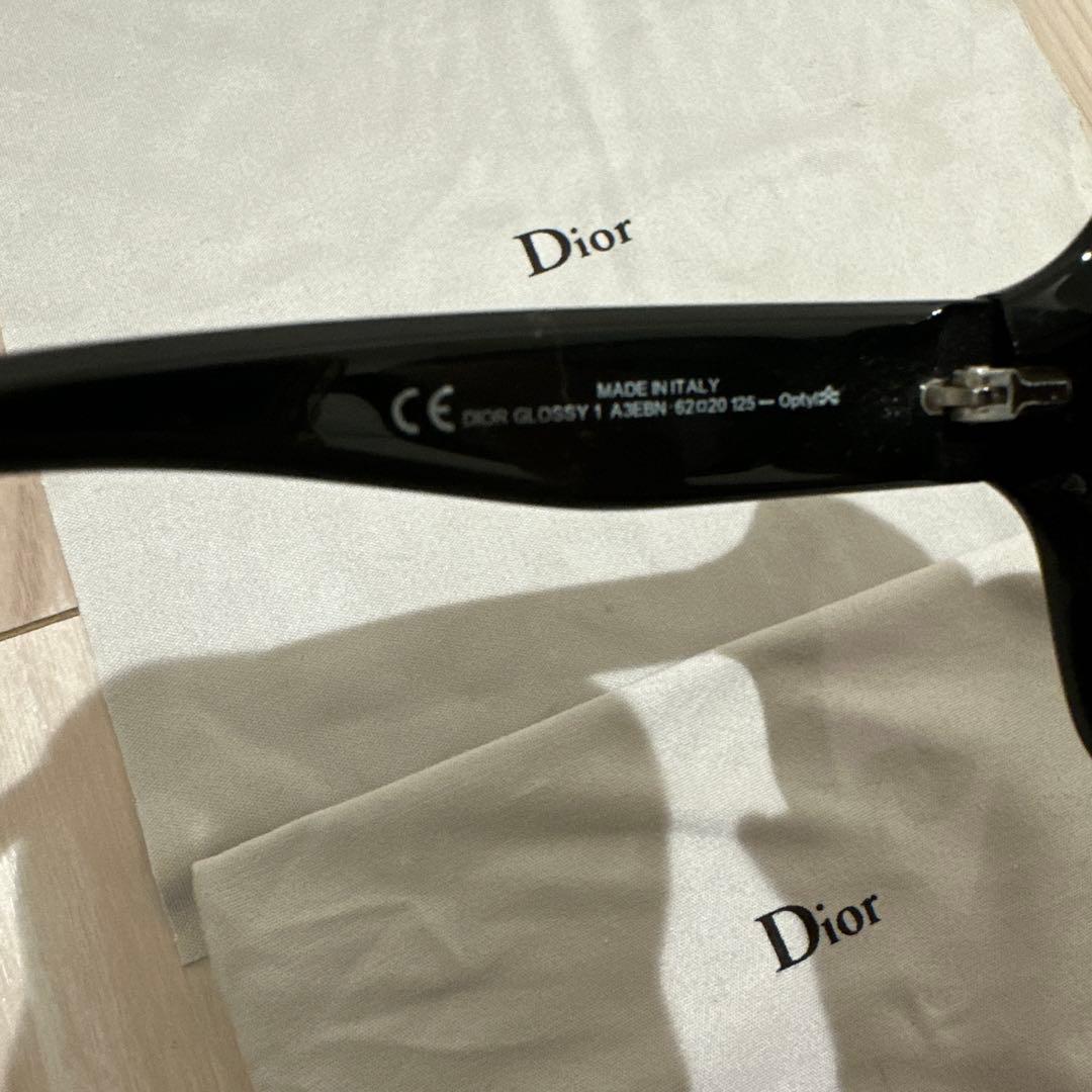 Dior ブラック サングラス ケース付き