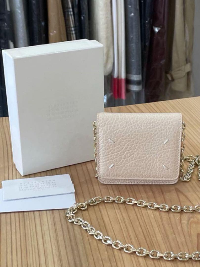 Maison Margiela スモールレザーチェーンウォレット