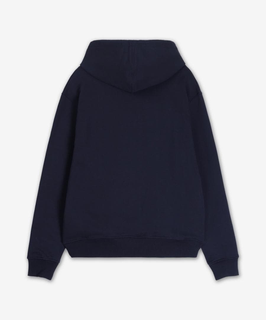 【セール】AMI PARIS パーカー ネイビー L ハート刺繍 ロゴ