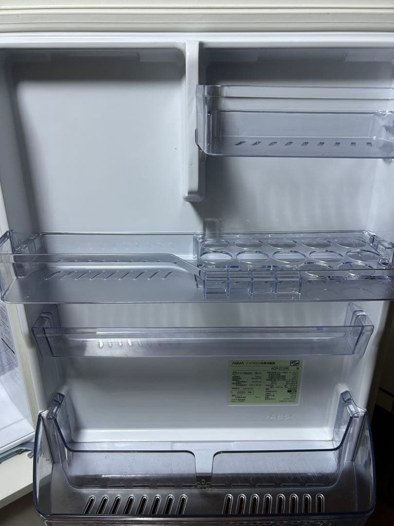 AQUA 冷蔵庫 AQR-27J(W) 272L