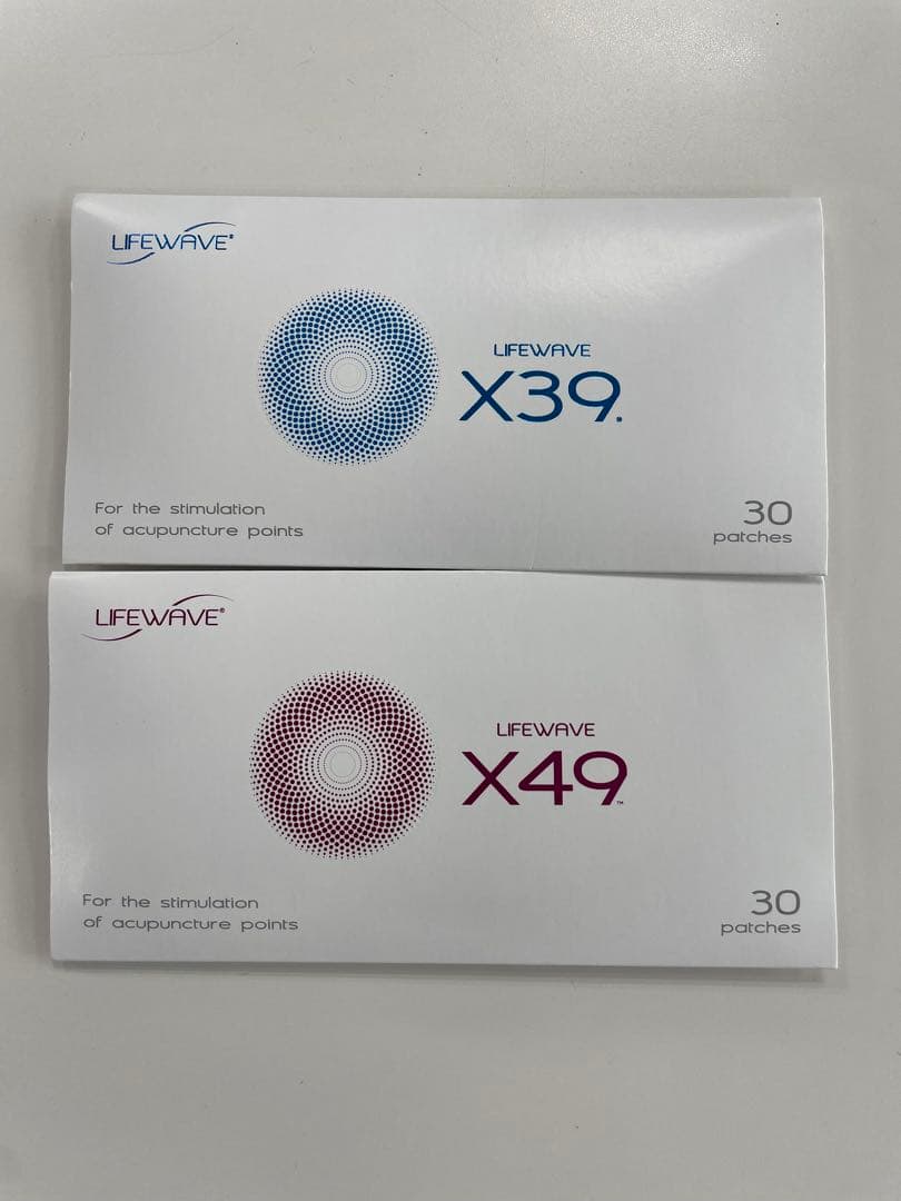 Lifewave X39 & X49 パッチ 30パック入り
