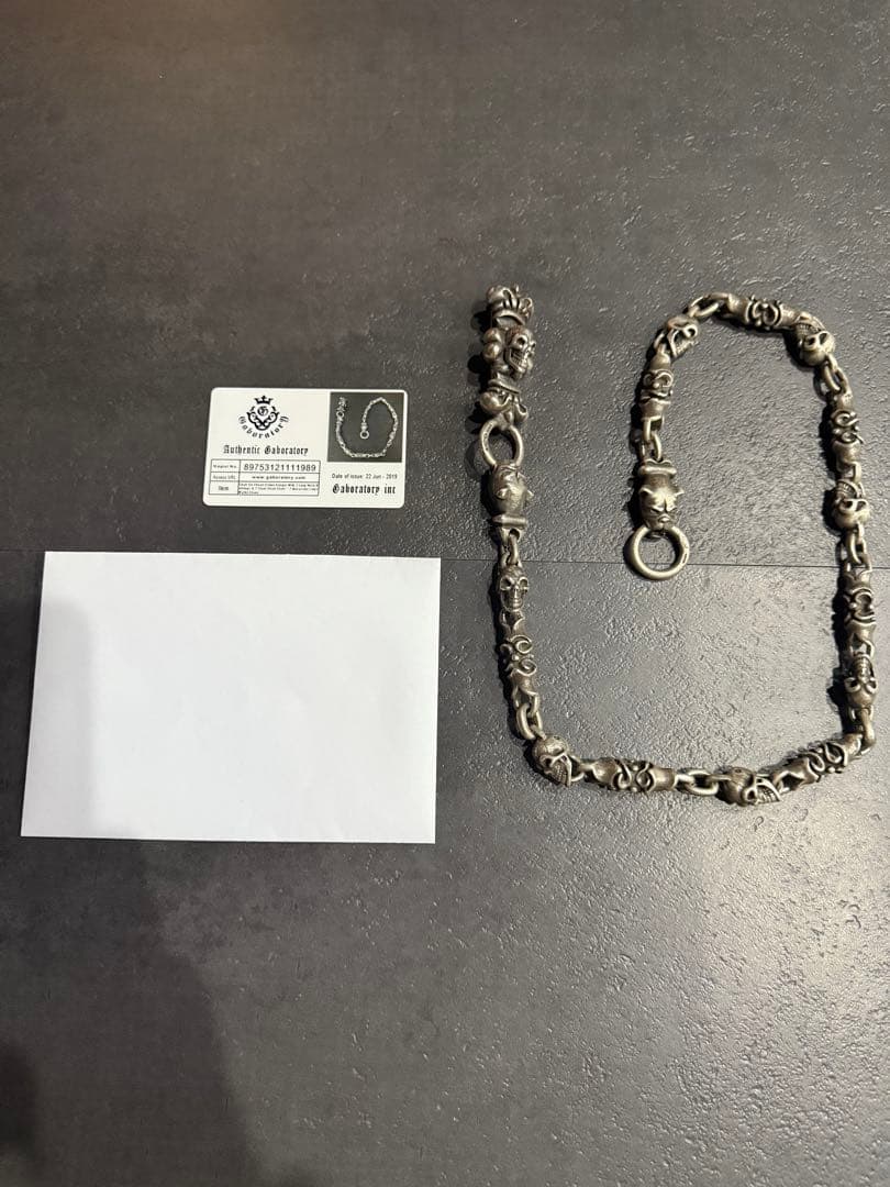 ニック　ガボール　生前　ウォレットチェーン　証明書付 ウォレットチェーン